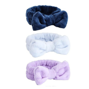 Băng đô vải mềm mịn có nơ nhiều màu